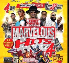 Marvel hits cd dvd