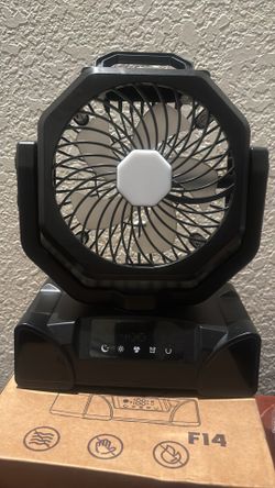 Outdoor camping fan