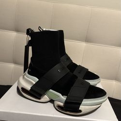 Men’s Balmain B-Bold High Top Sneakers Size US 8