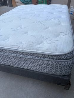 Pillow Top Mattress with Box Spring