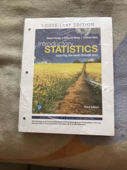 Introduction To statistics , For STAT Class At HIGHLINE