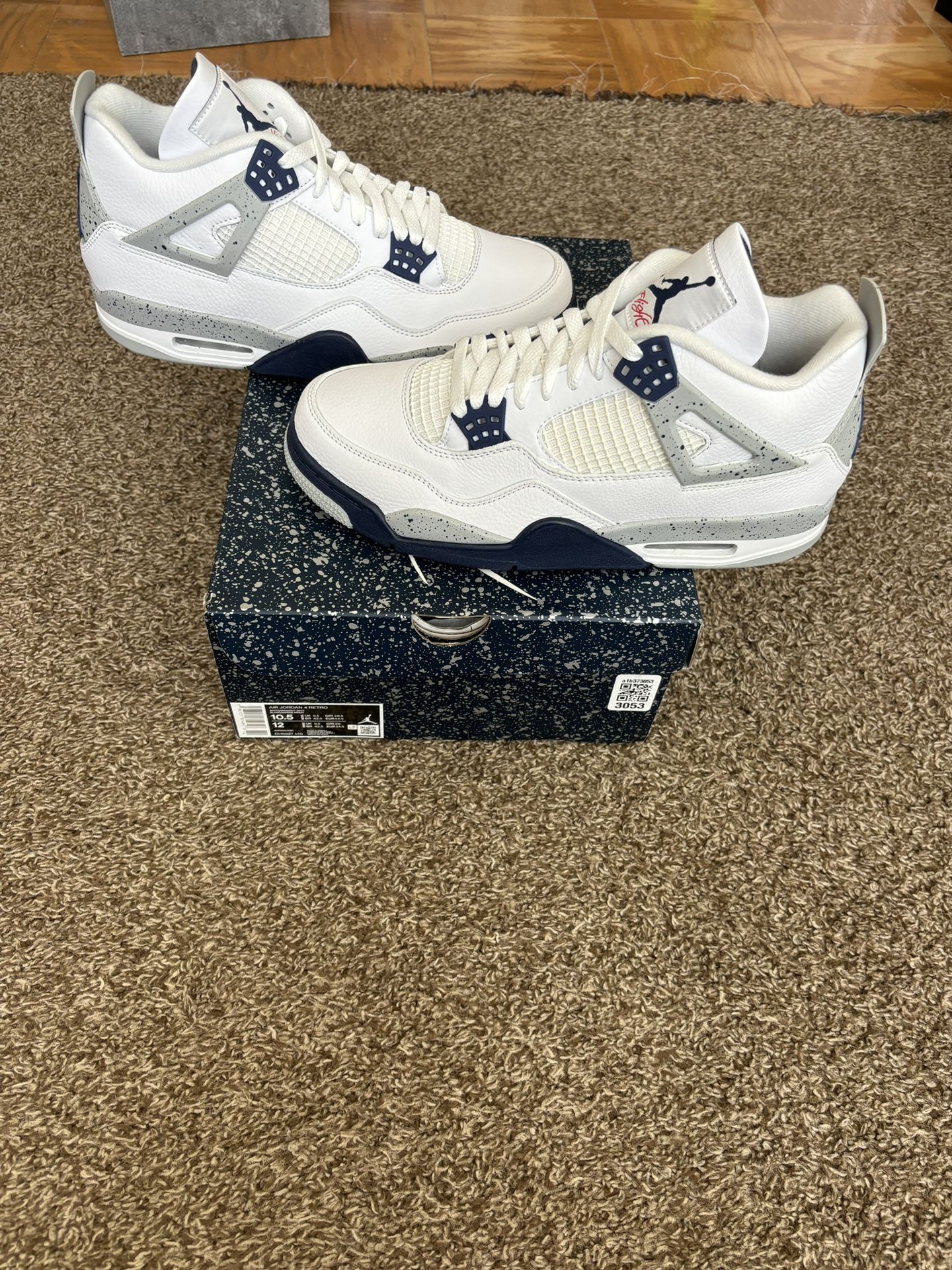 Air Jordan 4 Retro Midnight Navy Size 10.5 - qualitysolucao 