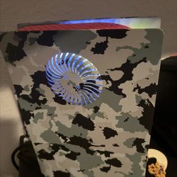 PlayStation 5 with Disk  & Light Setup 