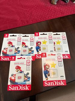 SanDisk Nintendo Switch SD Cards