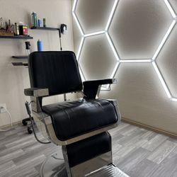 Barber Chair And Equipment 