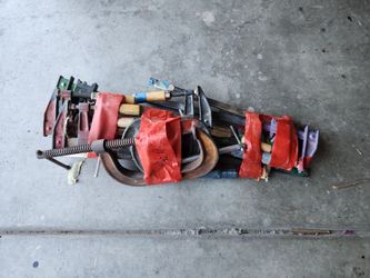13  clamps.