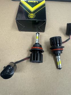 DICEN LED Headlight Bulbs – 9004 / HB1 Dual Beam (Hi/Lo) Conversion Kit – Pair – Brand New in Box Up for sale is a brand new, unused pair of DICEN LED