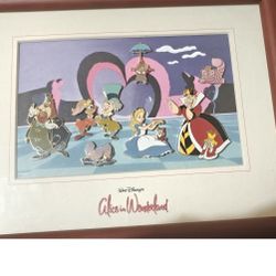 Limited Edition Alice In Wonderland Pins Picture Frame 