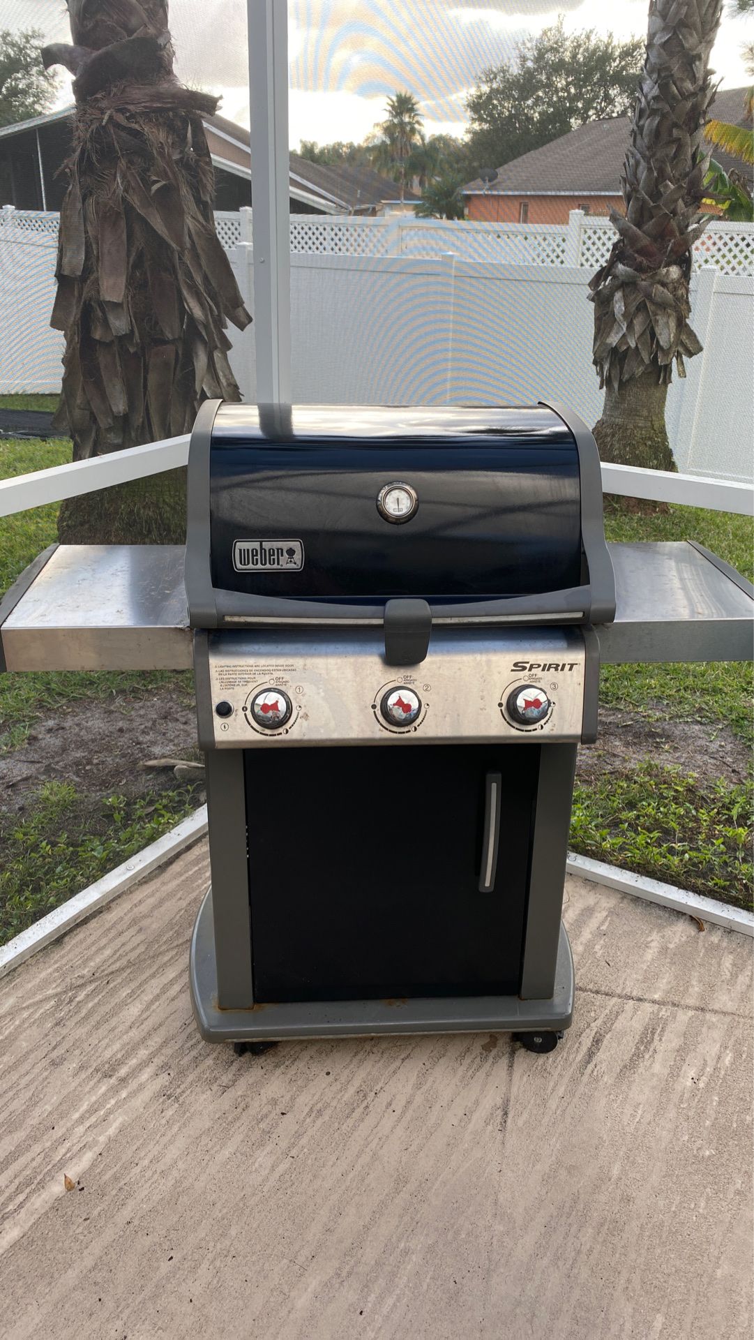 er Spirit E310 grill with cover and tank for Sale in Land O Lakes