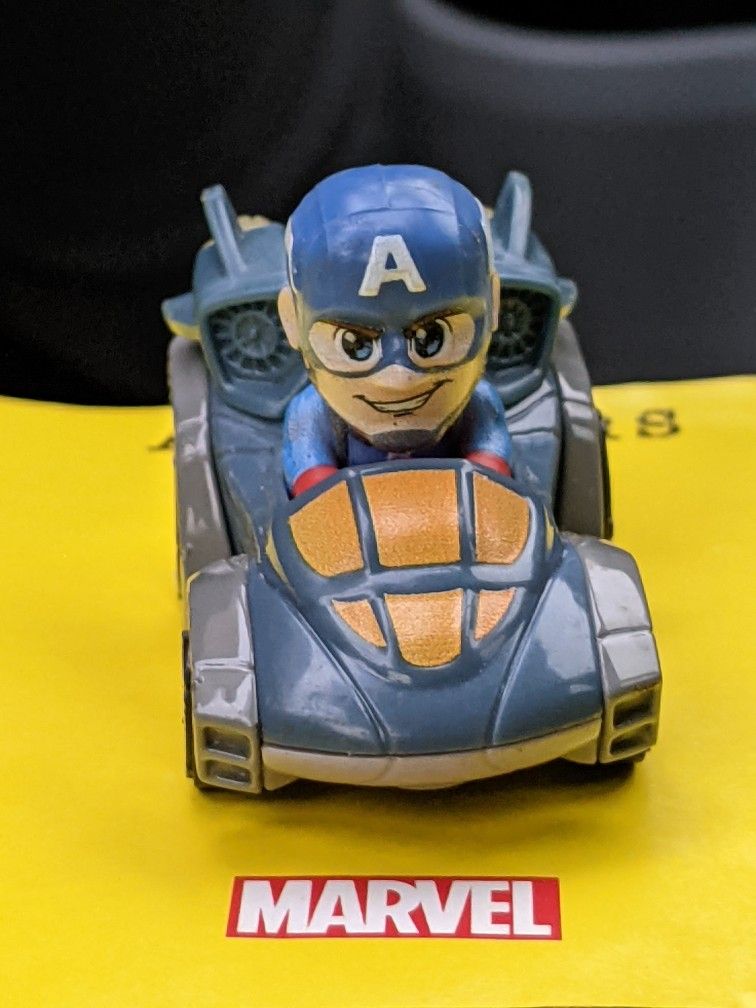 Hot Wheels Marvel Character Car: Captain America Racer (2022) - Best Offer!