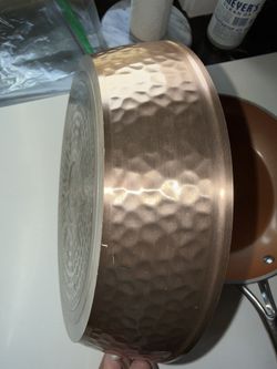 Gotham Steel Hammered Copper Pans