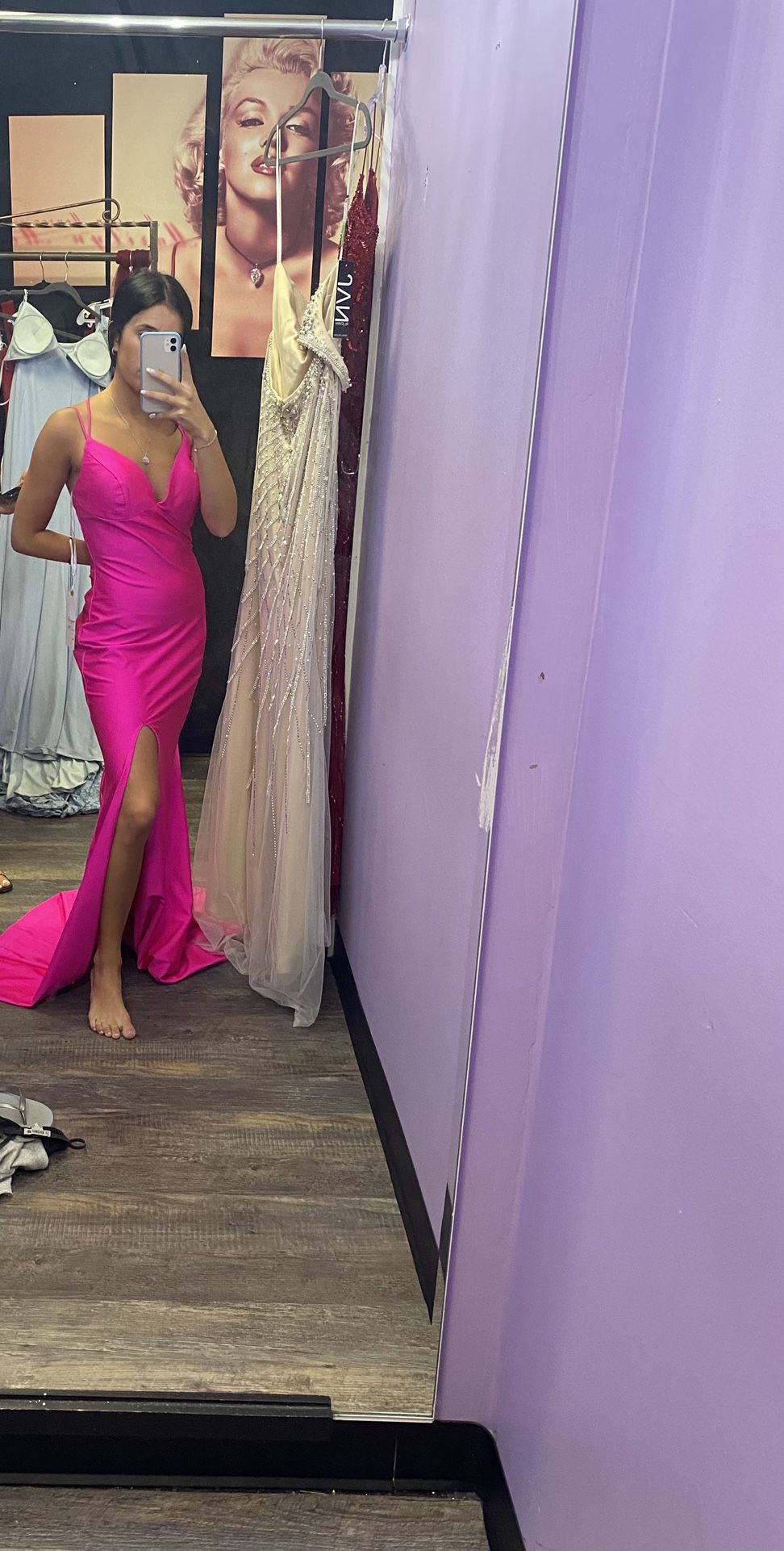 Bright Pink Dress 