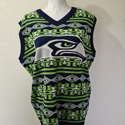 Seattle Seahawks Sweater Vest XL 