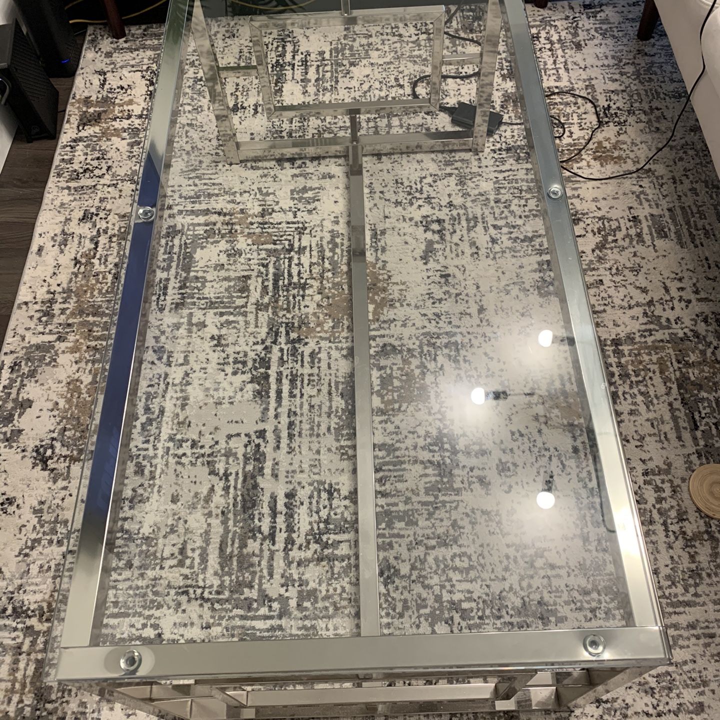 Glass Living Room Table
