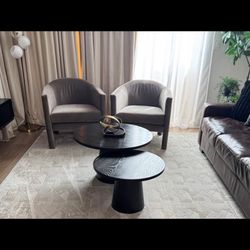 Black Coffee Table from World market Solebay Round