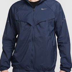 NEW opened Medium Stride Dri-FIT UV Hooded Running Jacket no tags