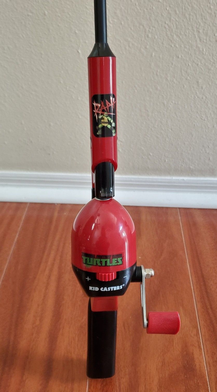 Ninja turtle fishing rod
42" top to bottom