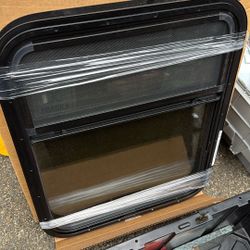 2 - 25”x18” And 1 - 22”x26” Van/RV/cargo Trailer Windows