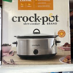 7qt Oval Crock Pot