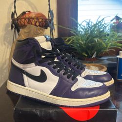 Jordan Retro 1 Court Purple