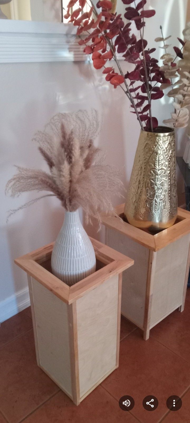 Interior Maple Box Planters New With Clear Finish Smooth