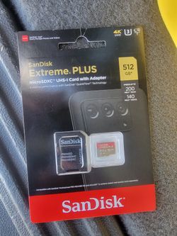 Sandisk Extreme Plus 512gb $100 Firm