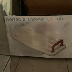 Portable Shower Bench ( New)