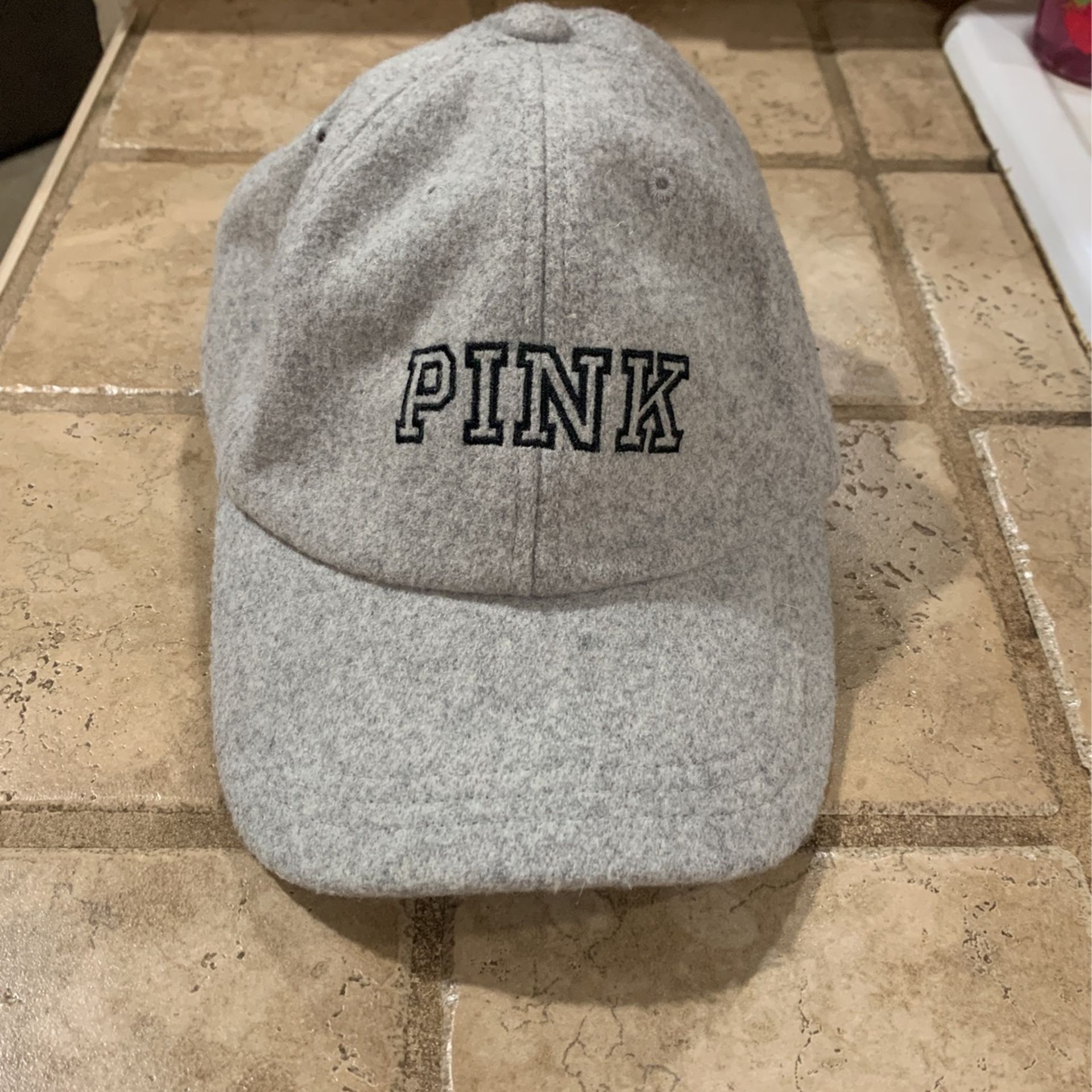 Grey PINK Hat