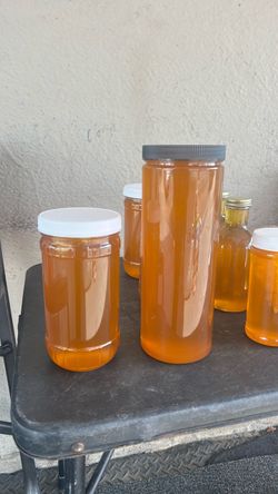 Miel con/sin panal Raw Honey with Honeycomb in Jar