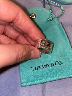 Tiffany & Co 1837 Wide Ring - Size 6.5