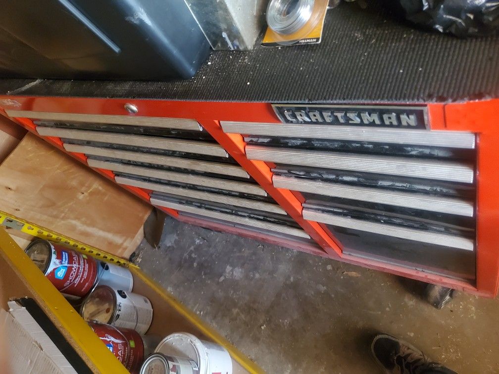Two Craftsman Tool Carts #CMST341102RB