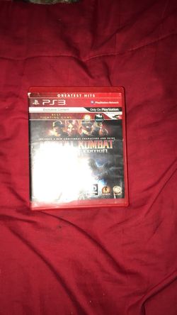 Mortal kombat komplete edition PS3