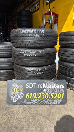 4 Pirelli tires (225/50-18)