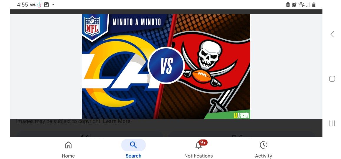 Rams Vs Buccaneers