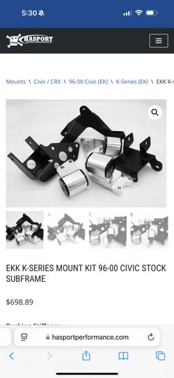 Ekk1 Has port Mounts New 