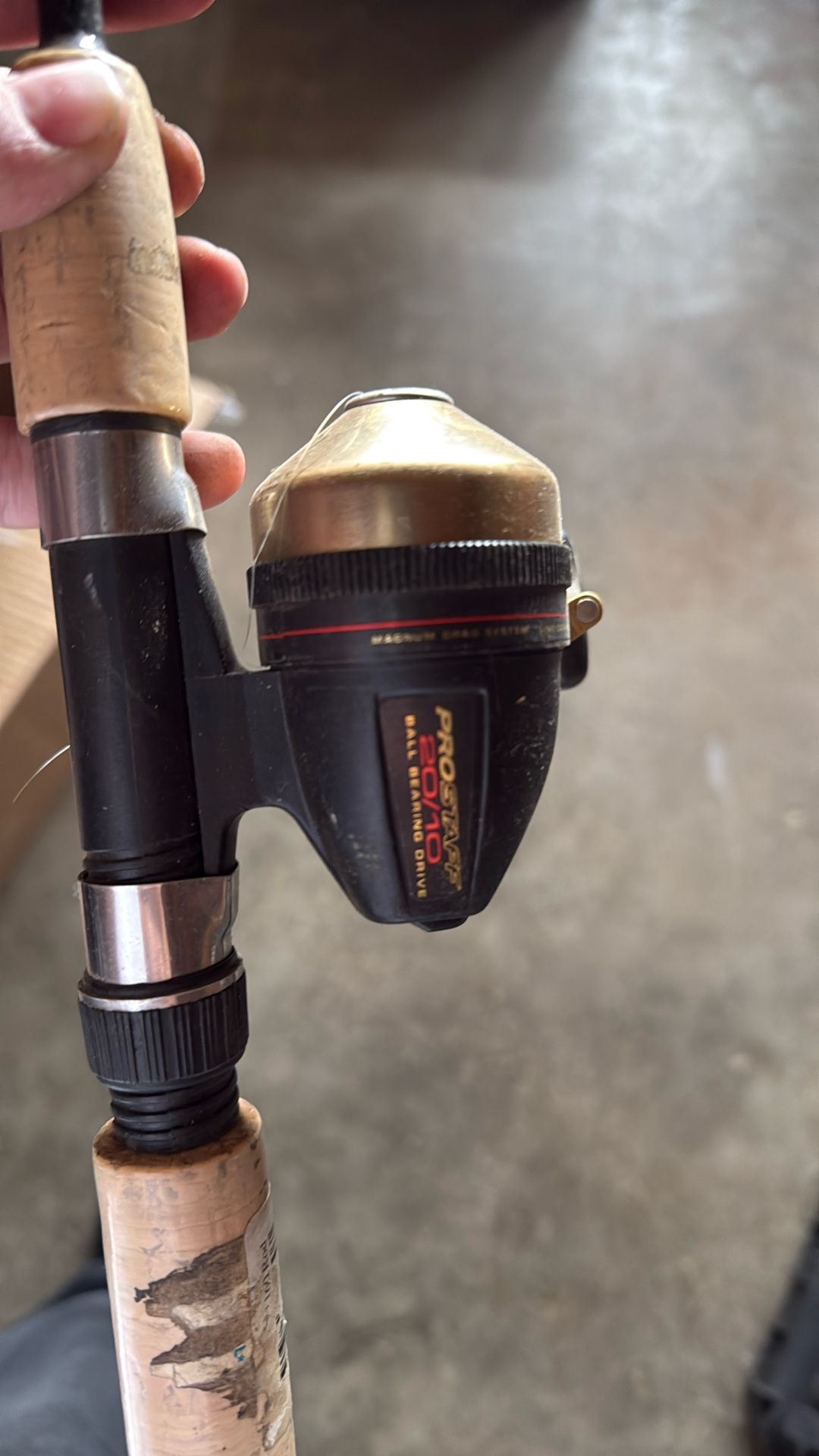 Fishing Pole Pro Staff Reel