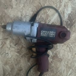 Pistola De Impacto Electronic De 1/2 Chicago Electric Es Husada Pero Trabaja Bien Y Fuerte La Remato Porque No La Necesito Vea Precio 
