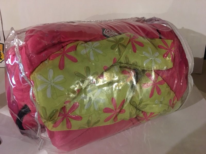 Coleman girls sleeping bag