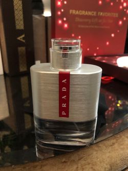 Prada Luna Rossa EDT 100ml 3.4oz Eau De Toilette Spray For Men Open Box