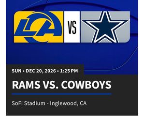 Rams vs Cowboys