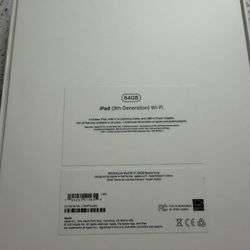 iPad 9th Generation 64GB