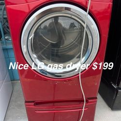 Nice LG Gas Dryer 