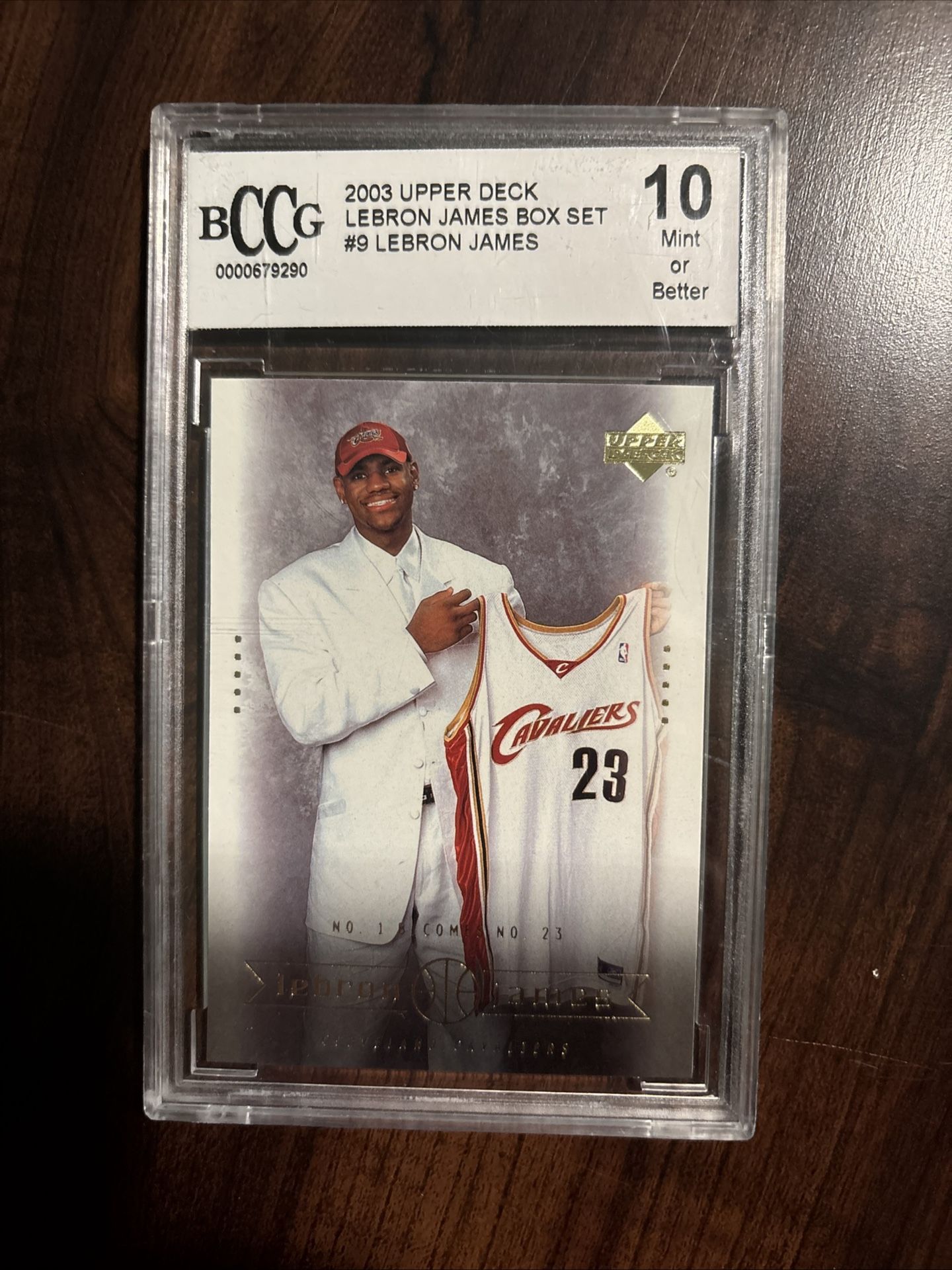 LeBron BCCG 10 Rookie Card