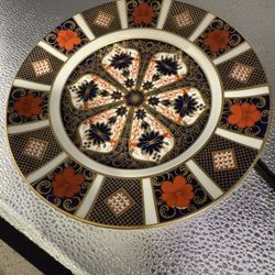 Vintage Imari Royal  DerbyRound Plate