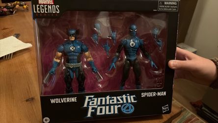 Marvel legends Wolverine and spider man