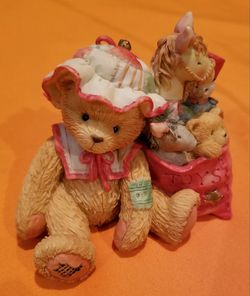 Cherished Teddies (Carolyn) Toy Bag Figurine