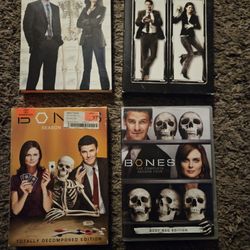 Bones Seasons 1-4 DVD 