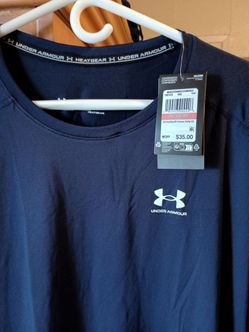 Men’s Under Armour HeatGear Long Sleeve – NEW – $25
Size 3XL but fits like a Large.
