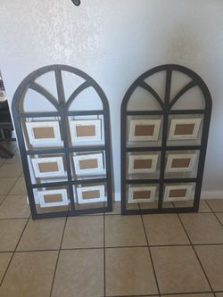 2 Arched Photo Frames
