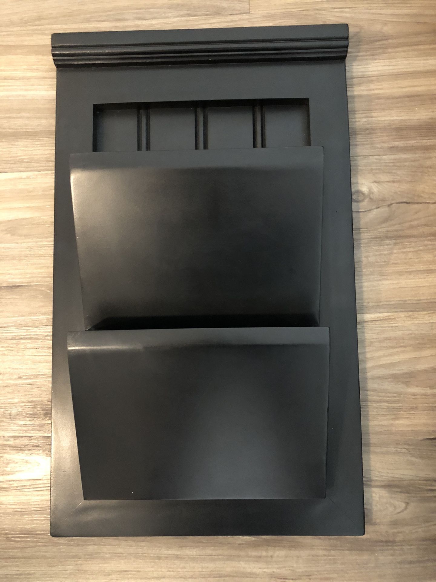 Pottery Barn Black Wall Organizer
